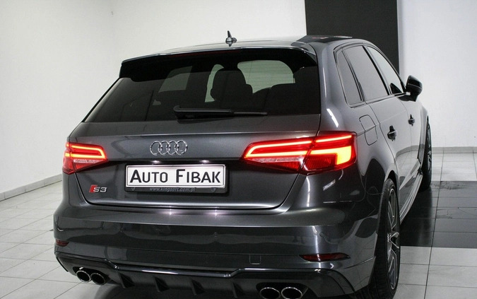 Audi S3 cena 119900 przebieg: 129000, rok produkcji 2017 z Krzanowice małe 407
